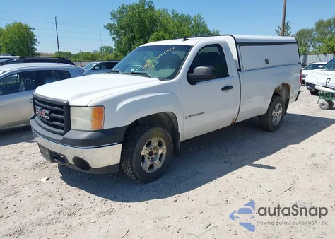 2008 GMC Sierra 1500 Work Truck из США, поврежденный, VIN 1GTEC14X58Z199354